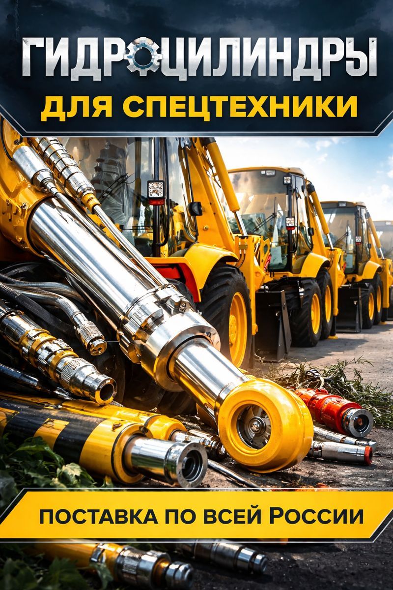 Продажа и поставка гидроцилиндров по всей России — РЕСУРС73